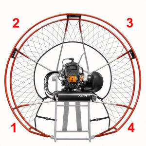Proton double ring section